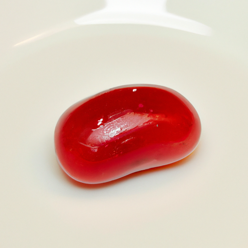 Red jelly bean